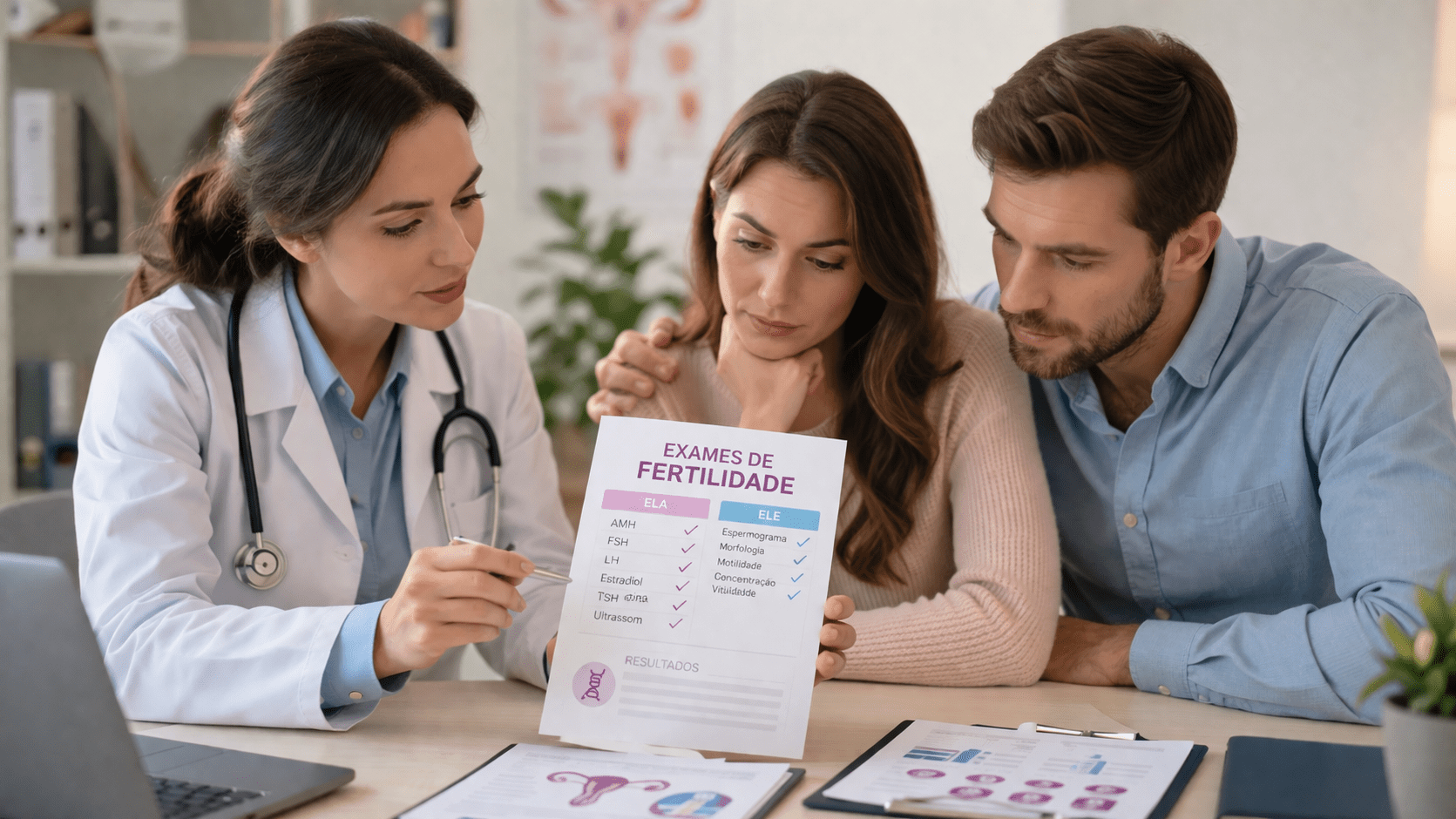 Quais são os exames de fertilidade mais importantes