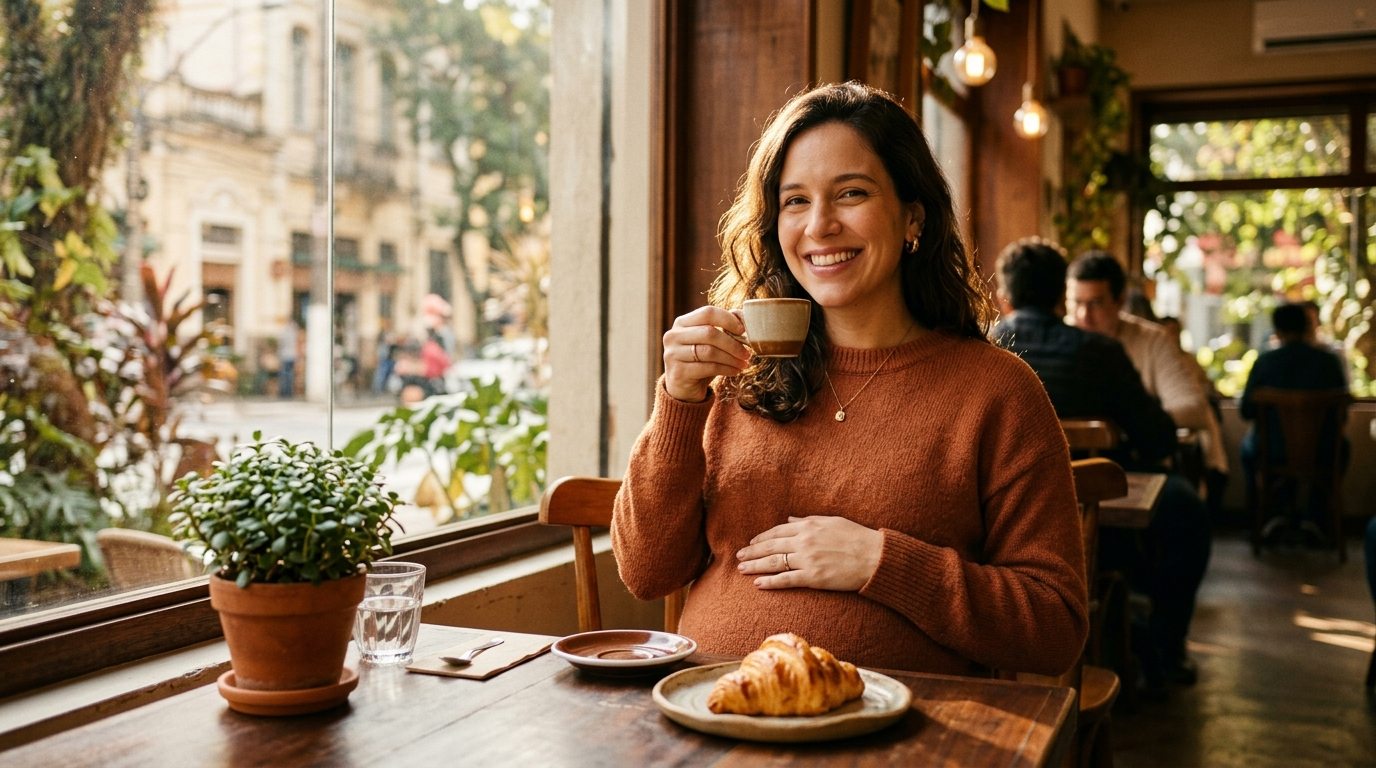 Cafeína e fertilidade: quais os limites seguros para tomar café na gravidez