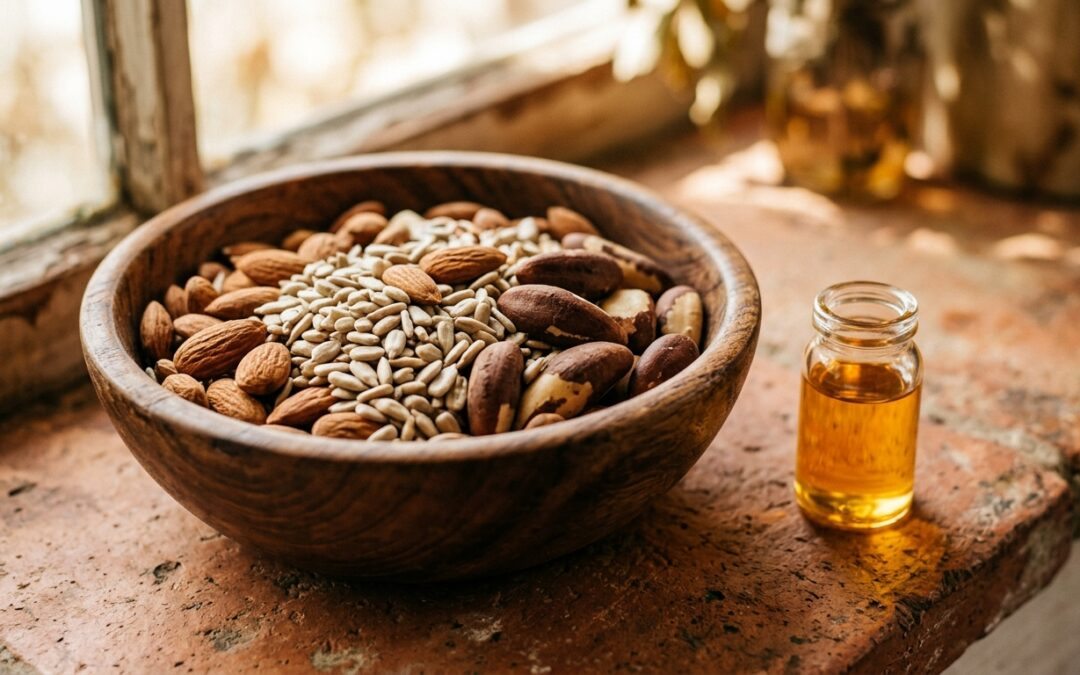 Vitamina E e Selênio na Fertilidade: antioxidantes que protegem óvulos e espermatozoides